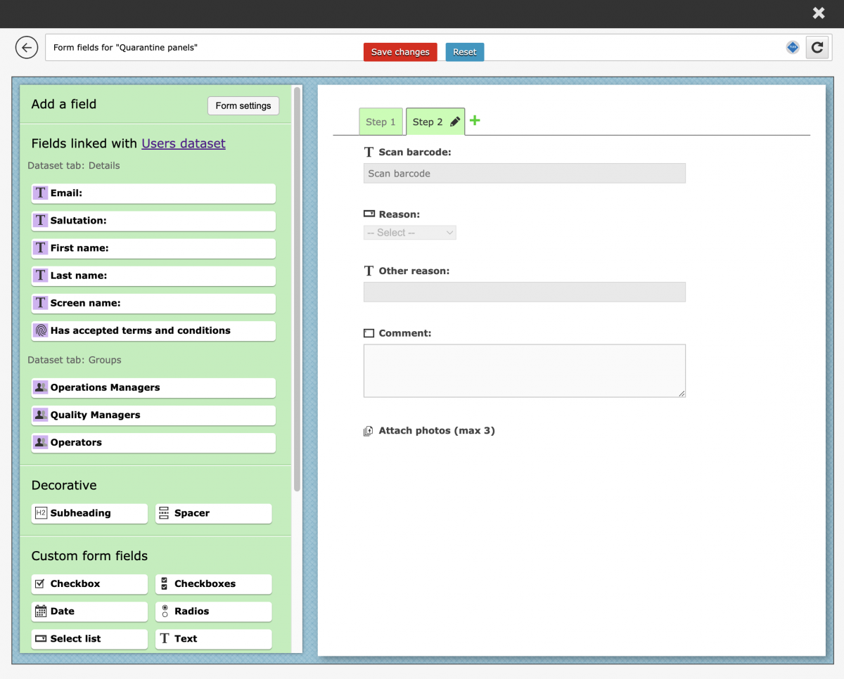 Zenario 10.1 Form editor sidebar.png