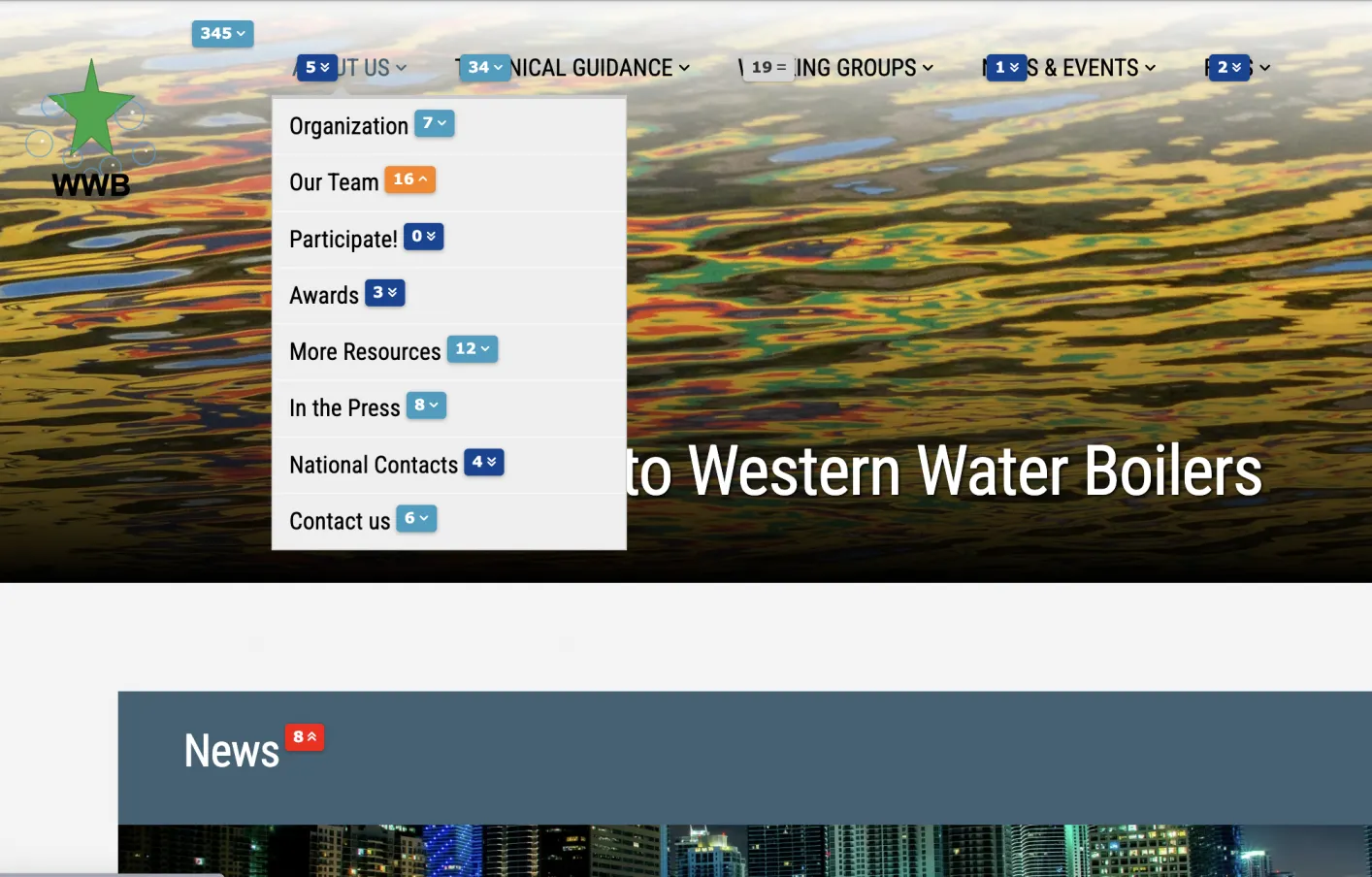Viewing pageviews by page in sitemap