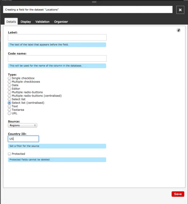 floating admin box