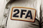 casual shirt with a 2FA patch
