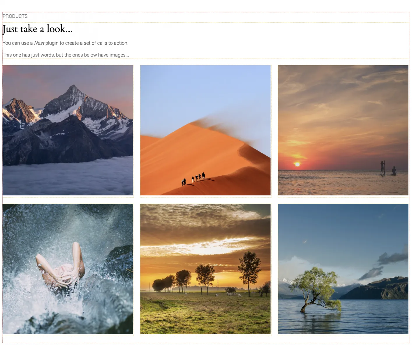 Example Of Nest Single Slide