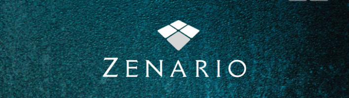 zenario texture white logo zenario 9 v2
