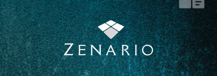 zenario texture white logo zenario 9 v2